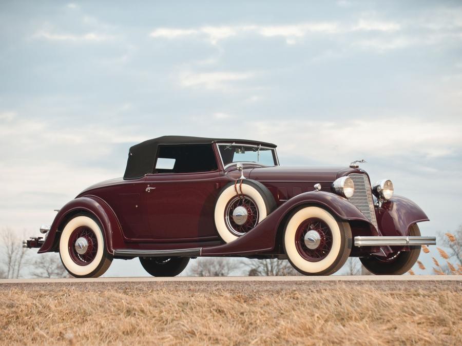  Lincoln Model KA convertible roadster 1934 года  (фото 35 из 36)